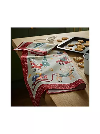 ULSTER WEAVERS | Torchon 45x75cm ANIMAUX PATINAGE SUR GLACE | senf